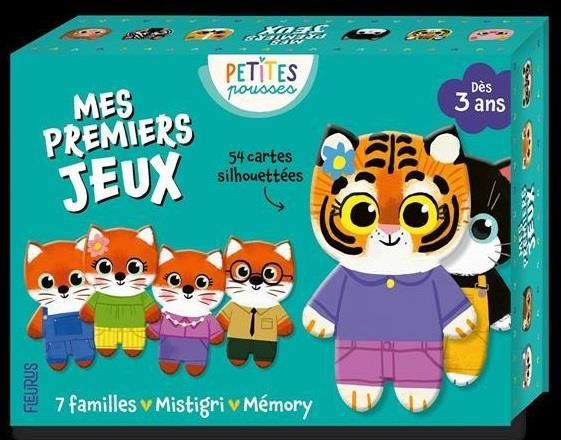 Emprunter Mes premiers jeux. 7 familles, Mémory, Mistigri livre