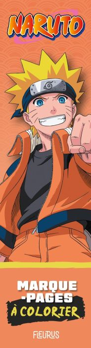 Emprunter Marque-pages à colorier Naruto livre