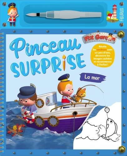 Emprunter La mer. Avec 1 pinceau surprise livre