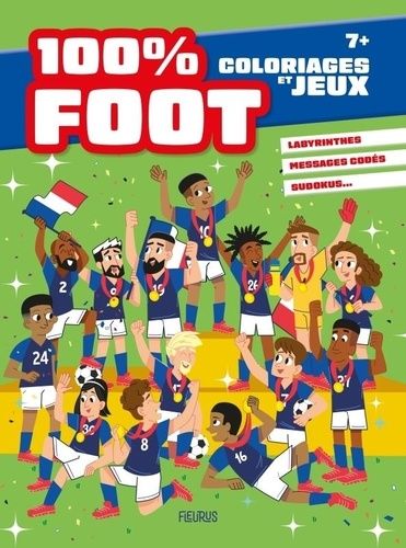 Emprunter 100% foot. Coloriages et jeux livre