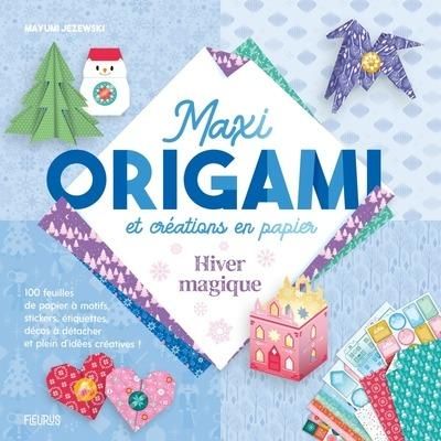 Emprunter Maxi origami et créations en papier. Hiver magique livre