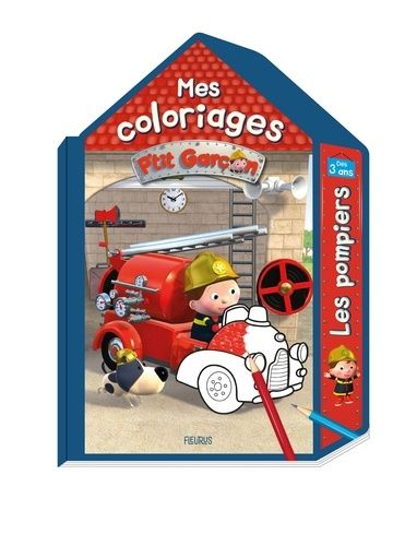 Emprunter Mes coloriages des pompiers P'tit Garçon livre