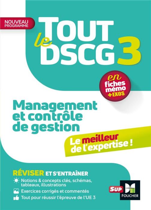 Emprunter Tout le DSCG 3. Management et contrôle de gestion livre