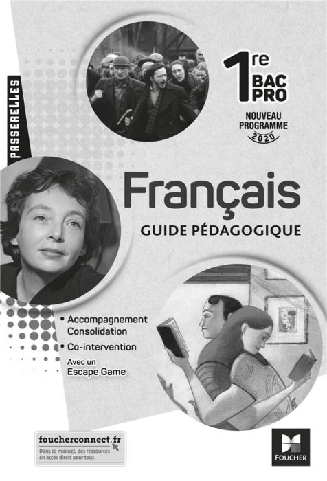 Emprunter Français 1re Bac Pro Passerelles. Guide pédagogique, Edition 2020 livre