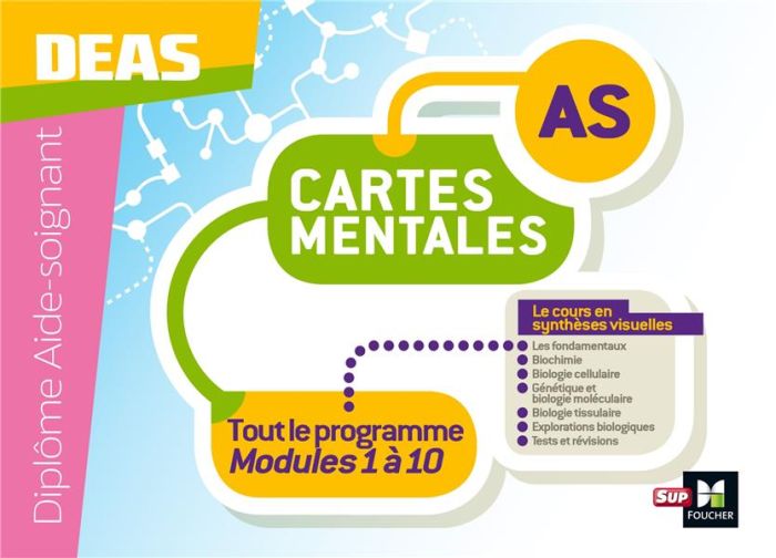 Emprunter Tout le programme en cartes mentales - Diplôme Aide-Soignant - DEAS livre