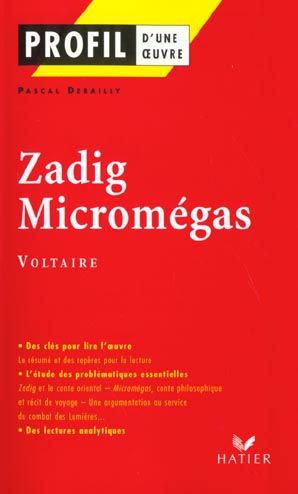 Emprunter Zadig et Micromégas, Voltaire livre