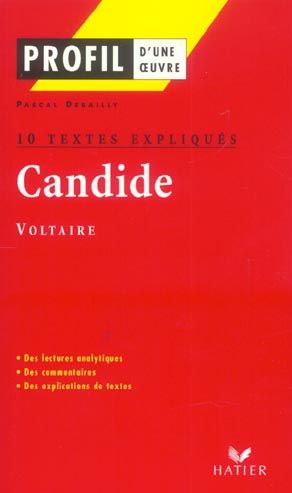 Emprunter Candide de Voltaire (1759). 10 textes expliqués livre