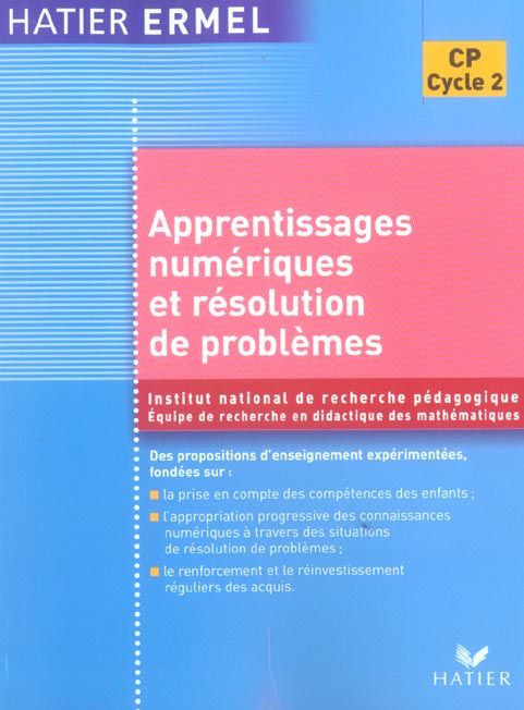 Emprunter Apprentissages numériques et résolution de problèmes CP livre