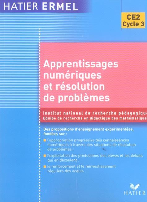 Emprunter Apprentissages numériques et résolution de problèmes CE2 livre