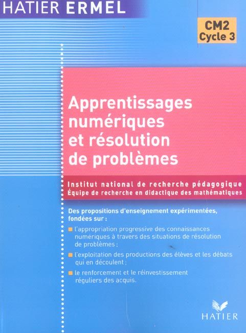 Emprunter Apprentissages numériques et résolution de problèmes CM2 livre