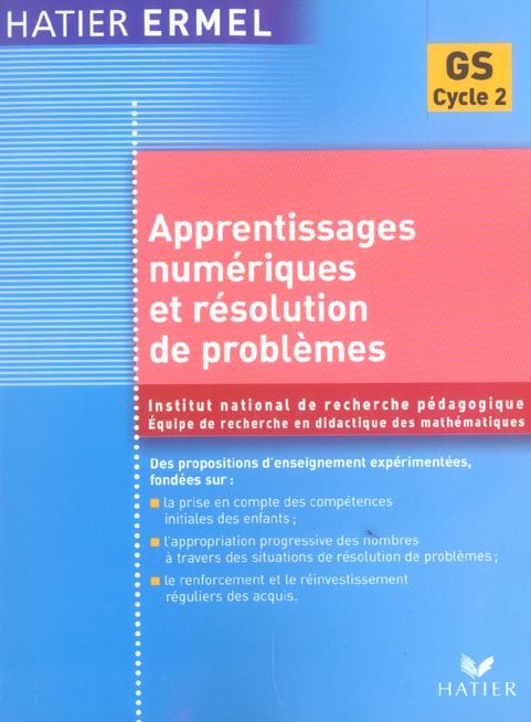 Emprunter Apprentissages numériques et résolution de problèmes Grande Section livre