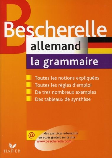 Emprunter Allemand. La grammaire livre