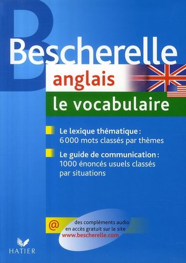 Emprunter Bescherelle Anglais. Le vocabulaire livre