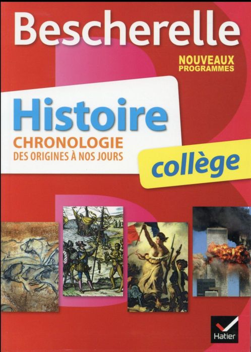 Emprunter Histoire collège. Chronologie des origines à nos jours livre