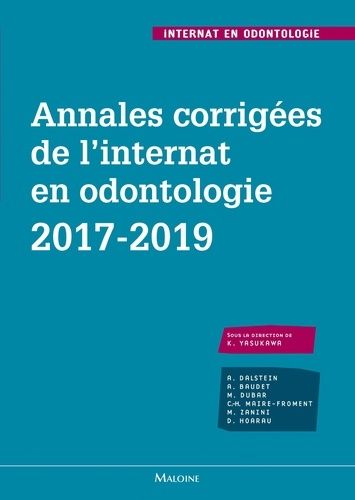 Emprunter Annales corrigées de l'internat en odontologie 2017-2019 livre