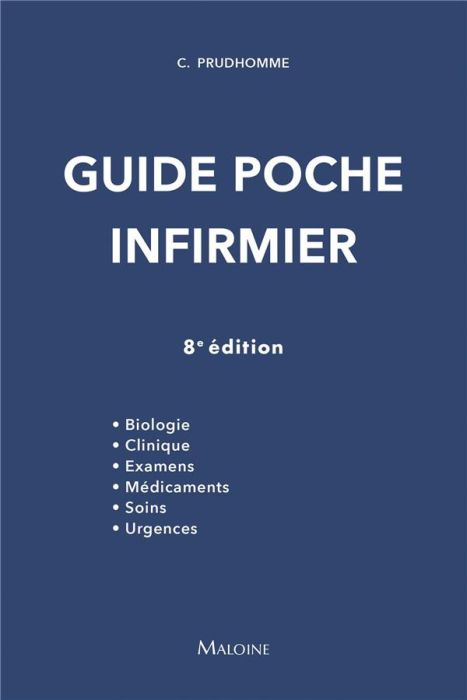 Emprunter Guide poche infirmier. 8e édition livre