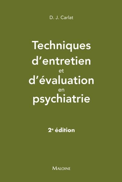 Emprunter Techniques d'entretien et d'évaluation en psychiatrie. 2e édition livre