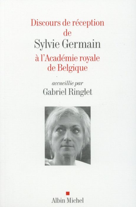 Emprunter Discours de réception de Sylvie Germain à l'Académie Royale de Belgique livre