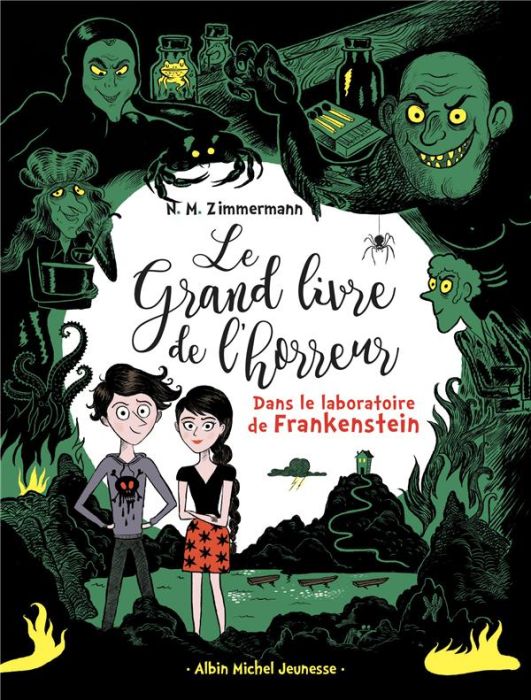 Emprunter Le grand livre de l'horreur Tome 2 : Dans le laboratoire de Frankenstein livre