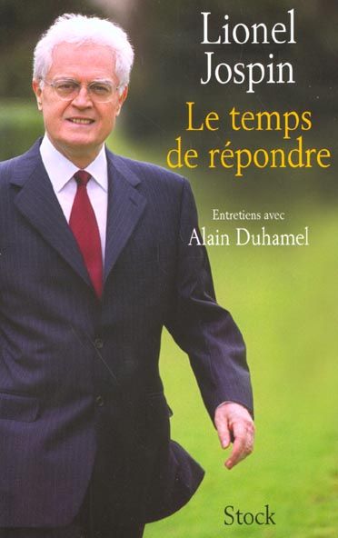 Emprunter Le temps de répondre. Entretiens avec Alain Duhamel livre