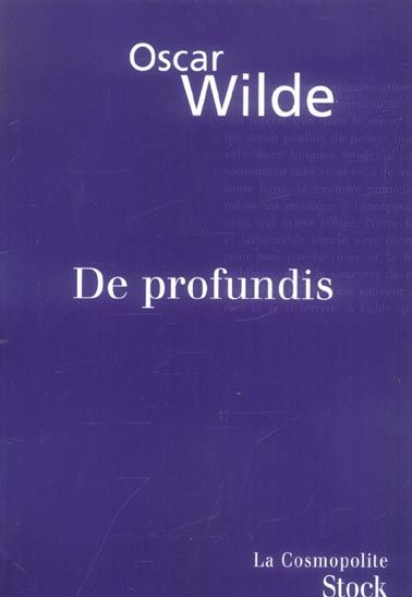 Emprunter De profundis livre