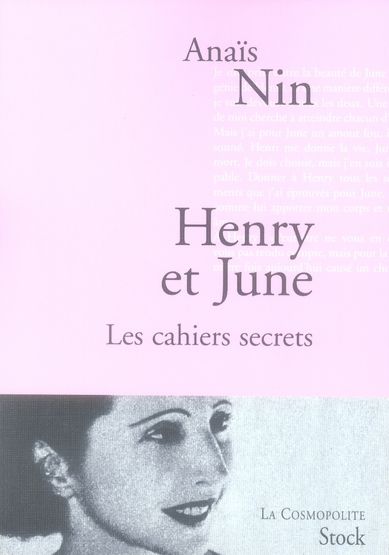 Emprunter Henry et June. Les cahiers secrets livre