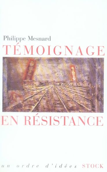 Emprunter Témoignage en résistance livre