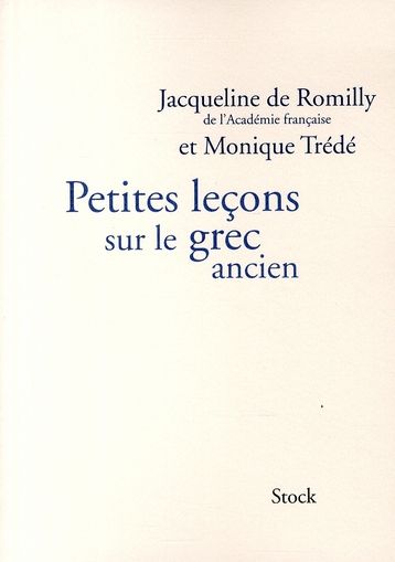 Emprunter Petites leçons sur le grec ancien livre