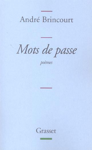 Emprunter Mots de passe livre