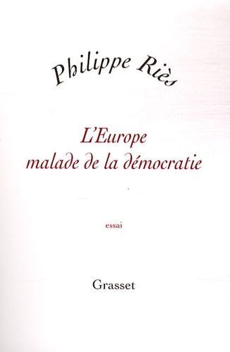 Emprunter L'Europe malade de la démocratie livre