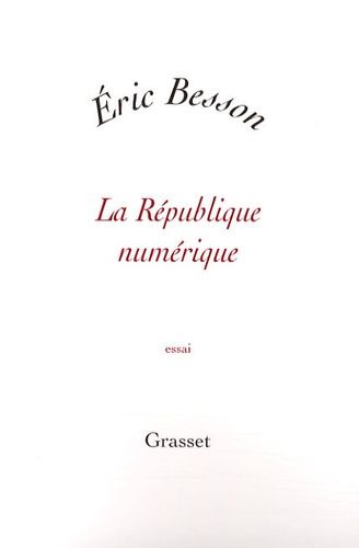 Emprunter La République numérique livre