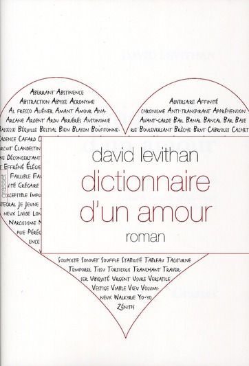 Emprunter Dictionnaire d'un amour livre