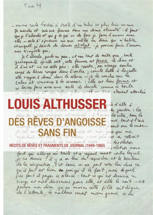 Emprunter Des rêves d'angoisse sans fin. Récits de rêves (1941-1967) suivi de Un meurtre à deux (1985) livre