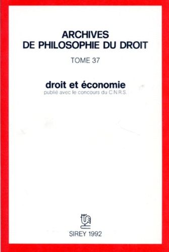 Emprunter Droit et économie livre