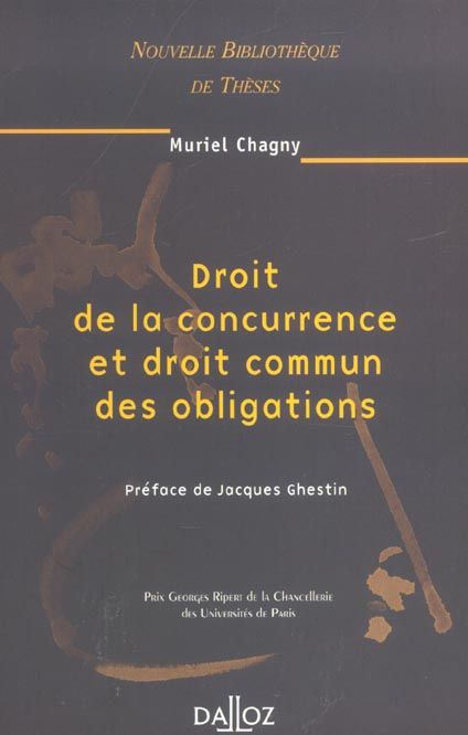 Emprunter Droit de la concurrence et droit commun des obligations. 2004 livre