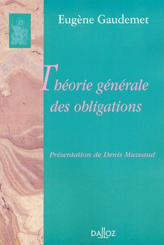 Emprunter Théorie générale des obligations livre