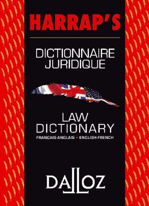 Emprunter Dictionnaire juridique français-anglais Harrap's : Law dictionary english-french Harrap's livre