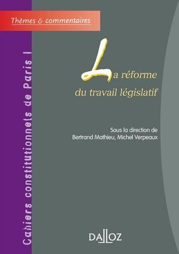 Emprunter La réforme du travail législatif livre