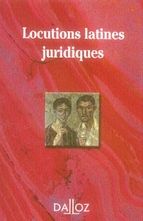 Emprunter Locutions latines juridiques livre