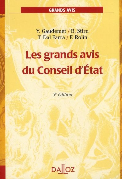 Emprunter Les grands avis du Conseil d'Etat. Edition 2008 livre