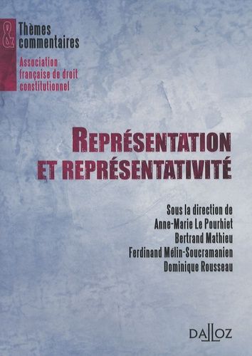 Emprunter Représentation et représentativité livre