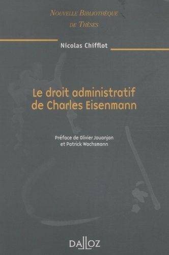 Emprunter Le droit administratif de Charles Eisenmann livre