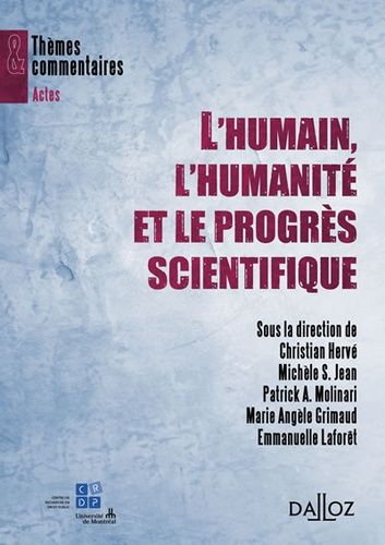 Emprunter L'humain, l'humanité et le progrès scientifique livre