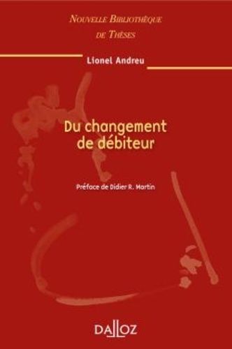 Emprunter Du changement de débiteur livre