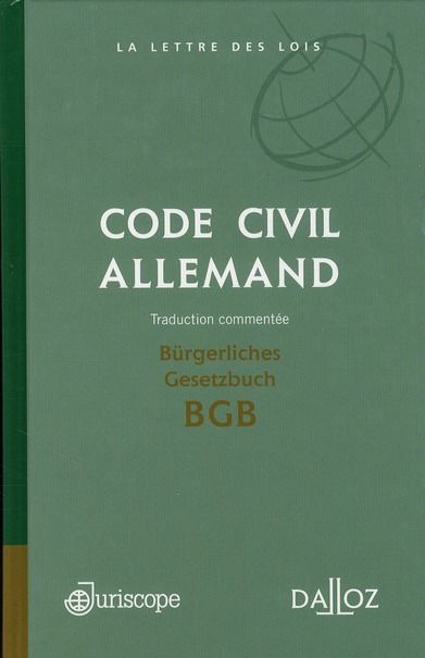 Emprunter Code civil allemand. Bürgerliches Gesetzbuch (BGB) livre