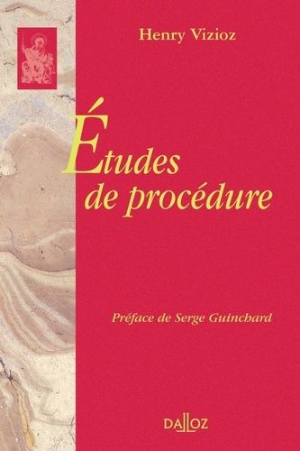 Emprunter Etudes de procédure livre