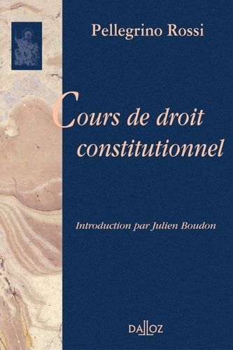 Emprunter Cours de droit constitutionnel livre