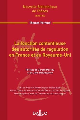 Emprunter La fonction contentieuse des autorités de régulation en France et au Royaume-Uni livre