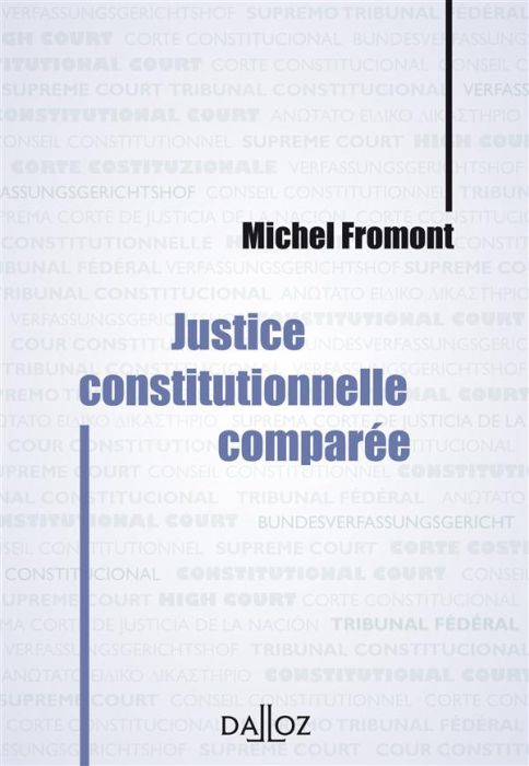 Emprunter Justice constitutionnelle comparée livre