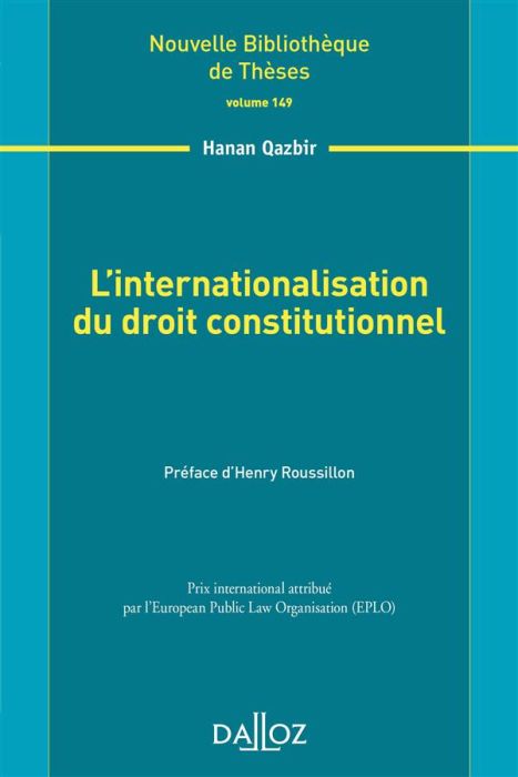 Emprunter L'internationalisation du droit constitutionnel livre